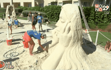 ประกวดประติมากรรมทรายในฟลอริดา