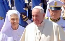 จารึกหน้าประวัติศาสตร์ “โป๊ปฟรานซิส”เสด็จเยือนไทย