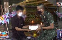 กลุ่มทหารย่องเงียบขอขมาศพเหยื่อถูกรุมซ้อมดับ จ.นครพนม