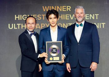 THE KLINIQUE คว้ารางวัลใหญ่ Ulthera Lifting ระดับนานาชาติ แซงเกาหลี-ไต้หวัน