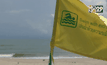สงขลาปักธงเตือนนักท่องเที่ยวเล่นน้ำทะเล