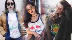Logos &  Wording T-Shirts ส่องลุคคลาสสิคกับเสื้อยืดสกรีนลาย สร้างความสตรีทเต็มตัว