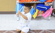 หนูน้อยวัย 3 ขวบ ชอบลิเกเป็นชีวิตจิตใจ