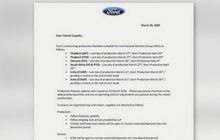 “ฟอร์ด” สั่งระงับผลิต ในไทย-ต่างประเทศชั่วคราว