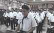 นศ.อาชีวะ ปฎิญาญตนไม่ทะเลาะกัน ถวายเป็นพระราชกุศล