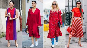 สตรองขั้นเทพ กับ แฟชั่นสีแดง ถึงจะผิวคล้ำแค่ไหน ก็มีวิธี มิกซ์แอนด์แมทช์ ให้สวยตะลึง!!