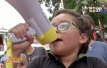 เด็กชายนักเคลื่อนไหวในโคลอมเบีย