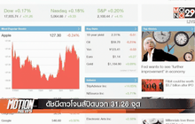 ดัชนีดาวโจนส์ปิดบวก 31.26 จุด