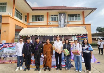 “ปิ๋ม ซีโฟร์-ต่าย สายธาร” นำทีมดารา มอบเสียงเพลง สร้างความสุข ให้ทหารช่องบก