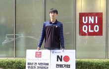 เกาหลีใต้ประท้วง “ยูนิโคล่” กรณีโฆษณาหมางประวัติศาสตร์