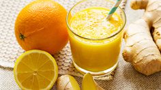 11 สูตรเครื่องดื่มผัก-ผลไม้ สมูทตี้ แก้อาการเมาค้าง สมูทตี้ขิงกับส้ม