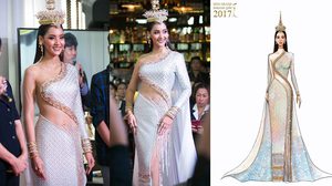 สวยเลอค่า น้องนัท มิสแกรนด์ภูเก็ต โชว์ชุดประจำชาติ “ราชินีแห่งท้องทะเลใต้”