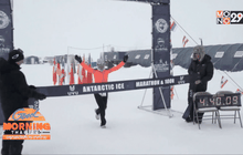 จอมอึดแข่ง “มาราธอน” บนเทือกเขาหิมะ