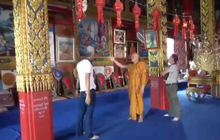 วัดเมืองพะเยา ประดับโคมไฟ 12 ราศี