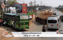 ศปถ.แถลงอุบัติเหตุสงกรานต์รวม 3 วัน 1,215 ครั้ง