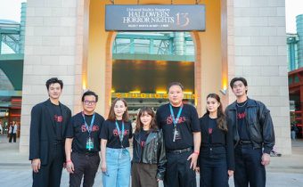 “บ้านผีสิงธี่หยด” สุดสยองกลาง “Universal Studios Singapore” นักแสดงไทยบินลัดฟ้าร่วมสัมผัสความหลอนในเทศกาล Halloween Horror Nights 13