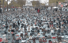 ประท้วงถอดรองเท้าในฝรั่งเศส