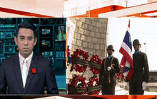 วางพวงมาลาสดุดีวีรกรรมทหารผ่านศึก