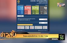 ไทยพบผู้ติดเชื้อโควิด-19 เพิ่ม  7 ราย