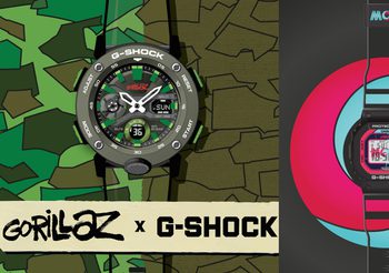 Gorillaz x G-SHOCK หยิบเอาความโดดเด่นของอาร์ตเวิร์คหน้าปกอัลบั้มมาใส่บนนาฬิกา