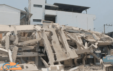 ตึก 4 ชั้นถล่มกลางเมืองพัทยา โชคดีไม่มีผู้บาดเจ็บ