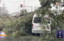 พายุฤดูร้อนพัดถล่ม ปักธงชัย-ปากช่อง เสียหายหนัก