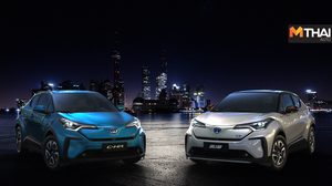 Toyota เปิดตัว C-HR ไฟฟ้าควบแฝดเหมือน IZOA ที่เซี่ยงไฮ้ จีน