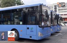 รถเมล์เอ็นจีวีใหม่รองรับ 21 เส้นทาง เปิดให้บริการวันแรก