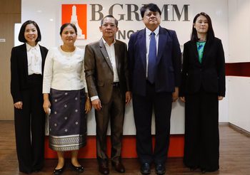 บี.กริม เพาเวอร์ ต้อนรับ ตลาดหลักทรัพย์ และ กลต. จาก สปป. ลาว ศึกษาดูงานด้านนักลงทุนสัมพันธ์และการเปิดเผยข้อมูลที่โปร่งใส