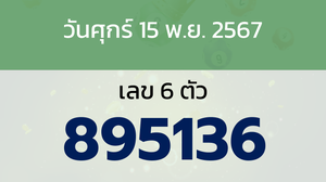 หวยลาว งวดวันศุกร์ 15 พฤศจิกายน 2567