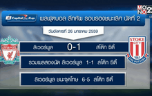 ผลฟุตบอล ลีก คัพ อังกฤษ