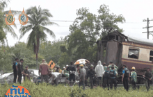 การรถไฟฯ คาดใช้เวลา 10 วัน ซ่อมรางจากเหตุระเบิดใต้