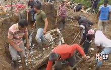กู้ภัยโคลอมเบียเร่งค้นหาผู้ประสบภัยจากเหตุดินถล่ม