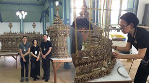 สุดปลาบปลื้ม ตุ๊ก เดือนเต็ม ร่วมเป็นจิตอาสา ช่วยสร้างพระโกศจันทน์