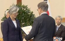 เกาหลีใต้ตั้งรัฐมนตรีต่างประเทศหญิงคนแรก