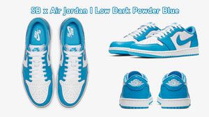 SB x Air Jordan I Low Dark Powder Blue ที่สุดของการรวมร่างพร้อมสีฟ้าสดใส