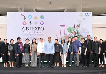 กรมการท่องเที่ยว เปิดฉาก “มหกรรมท่องเที่ยวชุมชนยั่งยืน CBT EXPO THAILAND” รวมพลังชุมชนทั่วไทย ขับเคลื่อนการท่องเที่ยวยั่งยืนด้วยความคิดสร้างสรรค์