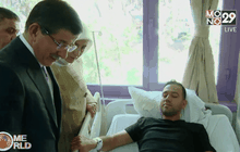 นายกฯ ตุรกีเยี่ยมผู้บาดเจ็บจากเหตุวางระเบิด