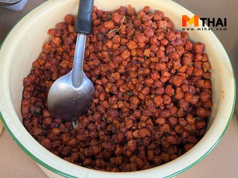 โปรตีนเกษตรผัดพริกแกงเจ