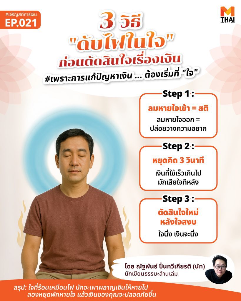 ตัดสินใจเรื่องเงิน
