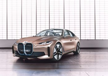 ให้โลกได้ยลโฉม BMW ปล่อย Concept i4 รถยนต์ไฟฟ้าแห่งอนาคต