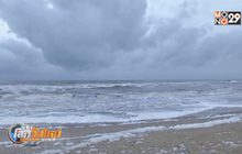 โฟมปริศนาปกคลุมหาดท่องเที่ยวอินเดีย