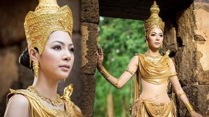 ฝ้าย สุภาพร ในชุดประจำชาติ Miss Grand International 2016 งดงามราวกับนางในวรรณคดี