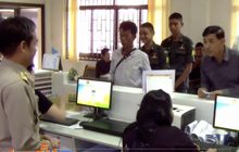 บรรยากาศลงทะเบียนจิตอาสาวันสุดท้าย