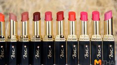 Swatch ลิปสติก 10 เฉดสี จาก BSC เนื้อนุ๊มนุ่ม เม็ดสีแน่นซะใจ!!