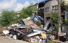 ร้องเรียนเก็บขยะล้นบ้าน จ.ปทุมธานี