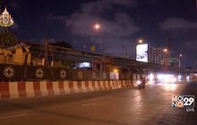 ปิดการจราจรบนสะพานข้ามแยก ณ ระนอง