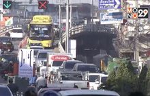 ผลกระทบการจราจรปิดสะพานข้ามแยกลำสาลี