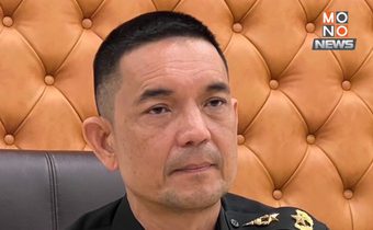 เพลิงไหม้ศาลาตรีมุข ชายแดนไทย-กัมพูชา ไฟลุกลามจากบ้านเรือนในกัมพูชา