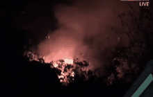 ไฟไหม้ป่าบนภูเขานครนายก กว่า 1,000 ไร่